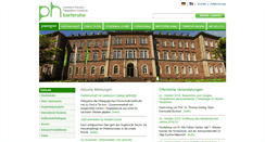 Desktop Screenshot of ph-karlsruhe.de